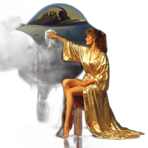 umbrella, dress, sword, concept art transparent PNG cut-out