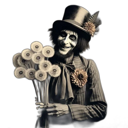 staff, mask, umbrella, hat transparent PNG cut-out