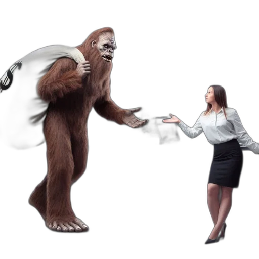 creature, concept art, image, features transparent PNG cut-out
