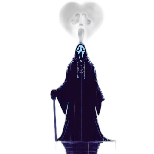 staff, robot, sword, dress transparent PNG cut-out