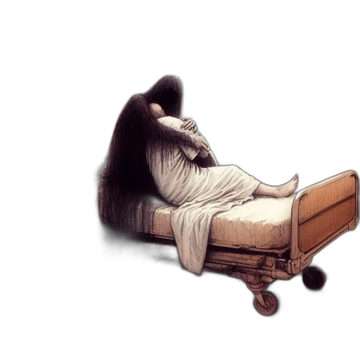 furniture, hair, creature, shoes transparent PNG cut-out