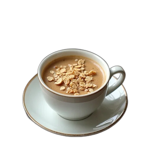 food, 3d render, photorealistic, cup transparent PNG cut-out