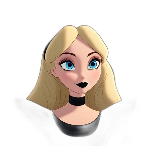face, staff, hair, jewelry transparent PNG cut-out