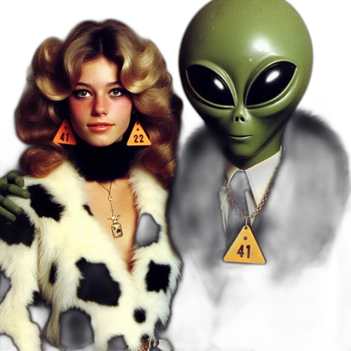 concept art, vaporwave, outer space, young transparent PNG cut-out