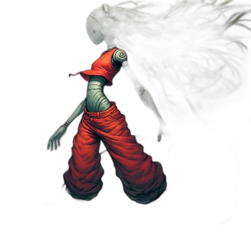 mask, creature, staff, dragon transparent PNG cut-out