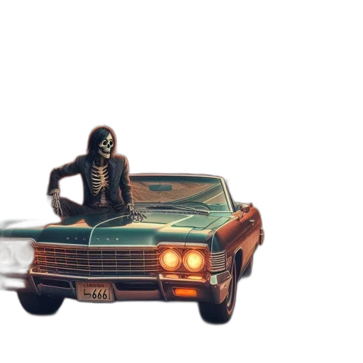 car, jacket, robot, concept art transparent PNG cut-out
