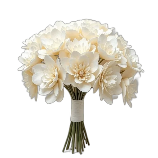 flower, crown, 3d render, photorealistic transparent PNG cut-out