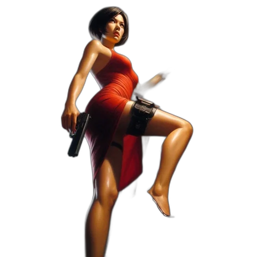 dress, staff, concept art, photorealistic transparent PNG cut-out