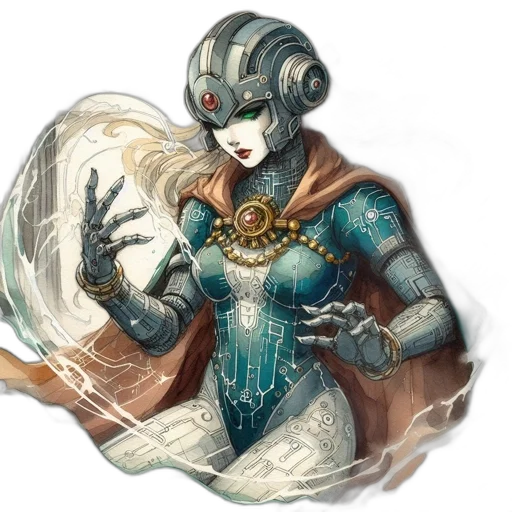 jewelry, mask, staff, creature transparent PNG cut-out
