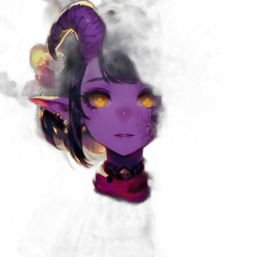 mask, dragon, staff, face transparent PNG cut-out