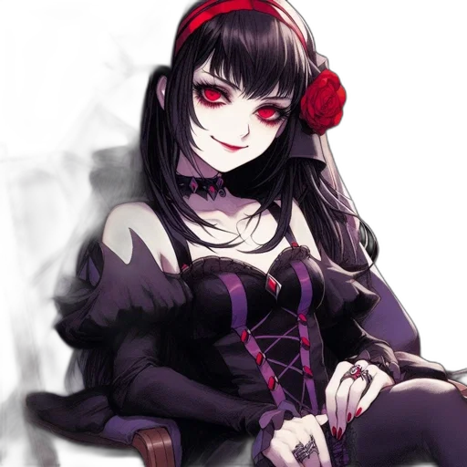 staff, dress, face, crown transparent PNG cut-out