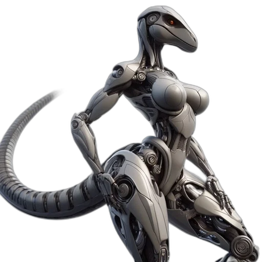 robot, dragon, creature, animal transparent PNG cut-out