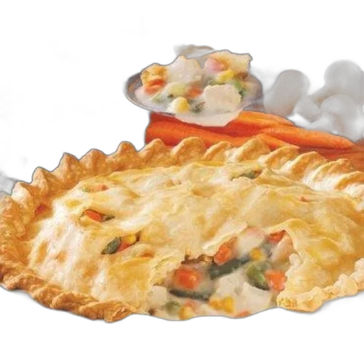 food, crown, photorealistic, cookbook transparent PNG cut-out