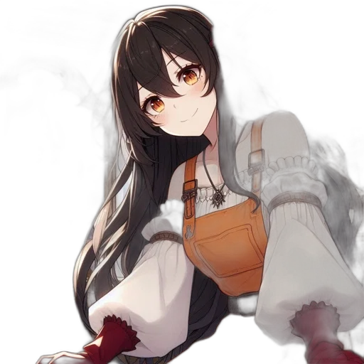 staff, dress, weapon, shoes transparent PNG cut-out