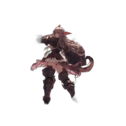 creature, hair, animal, staff transparent PNG cut-out
