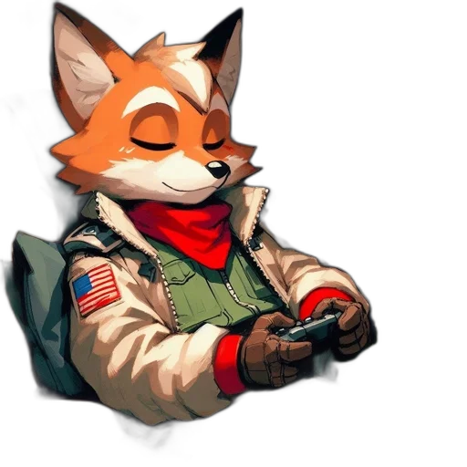 jacket, staff, weapon, animal transparent PNG cut-out