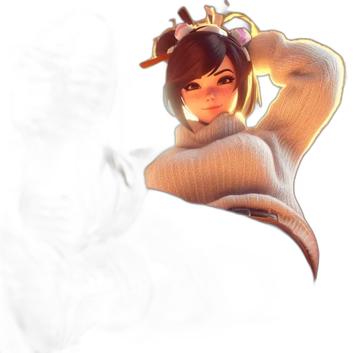 staff, dragon, mask, weapon transparent PNG cut-out
