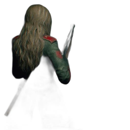 staff, sword, hair, weapon transparent PNG cut-out