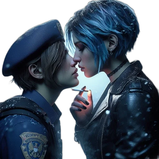 jacket, cyberpunk, concept art, photorealistic transparent PNG cut-out