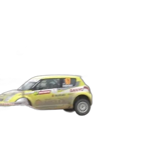 car, 3d render, concept art, yellow transparent PNG cut-out