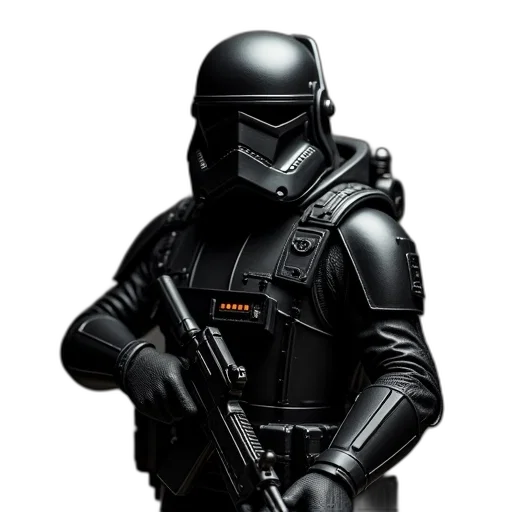 robot, staff, weapon, jacket transparent PNG cut-out