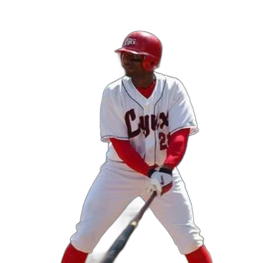 staff, baseball, player, red transparent PNG cut-out