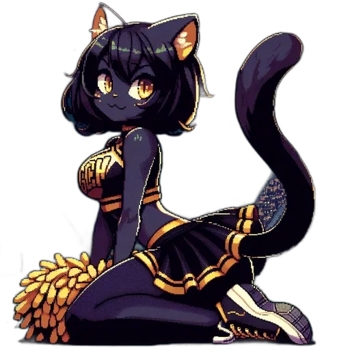 staff, fantasy art, anime, pixel art transparent PNG cut-out