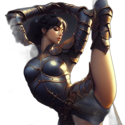 sword, weapon, staff, fantasy art transparent PNG cut-out