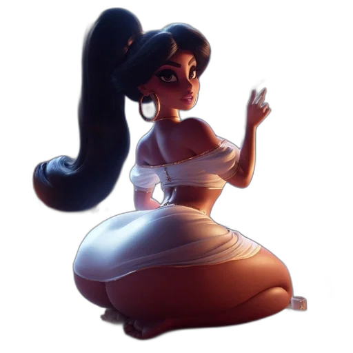 dress, staff, crown, concept art transparent PNG cut-out