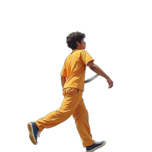 staff, shoes, creature, hair transparent PNG cut-out