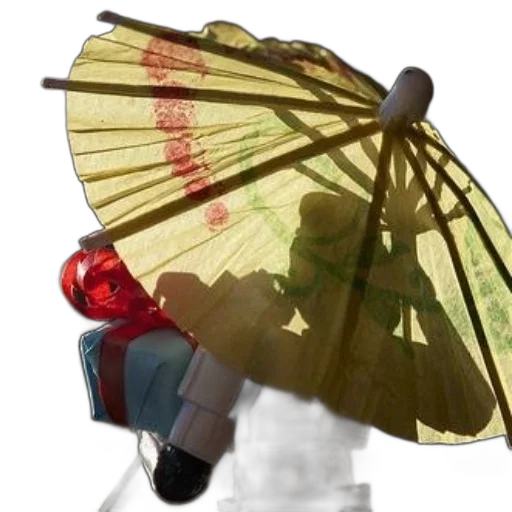 umbrella, staff, weapon, hat transparent PNG cut-out