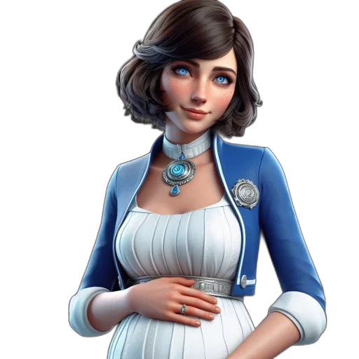 staff, dress, face, concept art transparent PNG cut-out