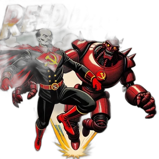 comic book art, concept art, fantasy art, 3d render transparent PNG cut-out