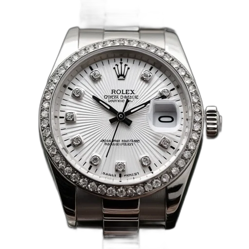 jewelry, rolex, datejust, lady transparent PNG cut-out