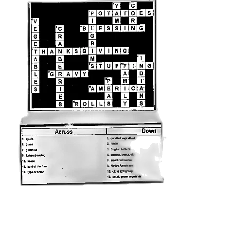crown, crossword, puzzle, theme transparent PNG cut-out