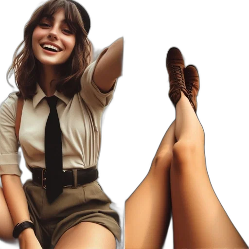 shoes, dress, photorealistic, concept art transparent PNG cut-out