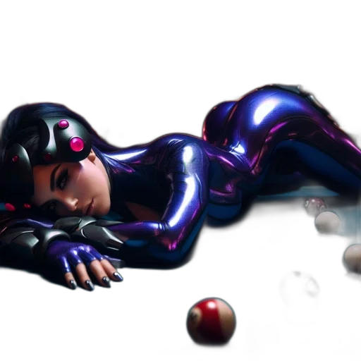 robot, concept art, 3d render, cyberpunk transparent PNG cut-out