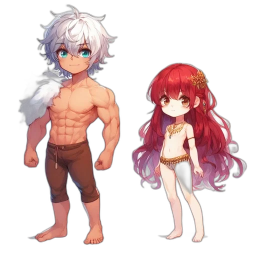 pixel art, anime, fantasy art, concept art transparent PNG cut-out