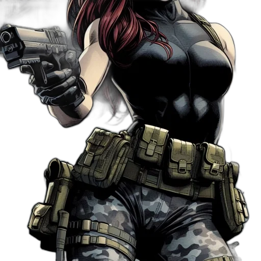 weapon, comic book art, concept art, cartoon transparent PNG cut-out