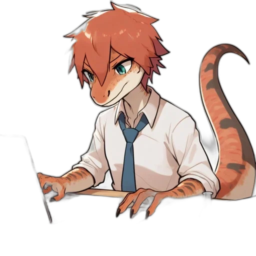 dragon, staff, animal, creature transparent PNG cut-out
