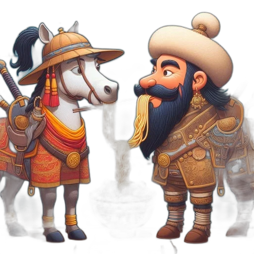concept art, fantasy art, 3d render, cartoon transparent PNG cut-out