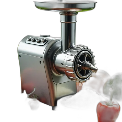 robot, food, photorealistic, 3d render transparent PNG cut-out