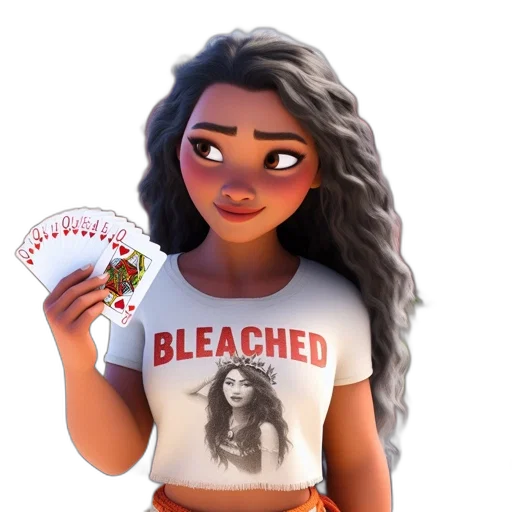 hair, concept art, 3d render, cartoon transparent PNG cut-out