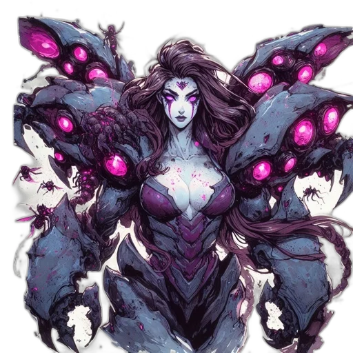 creature, robot, concept art, comic book art transparent PNG cut-out