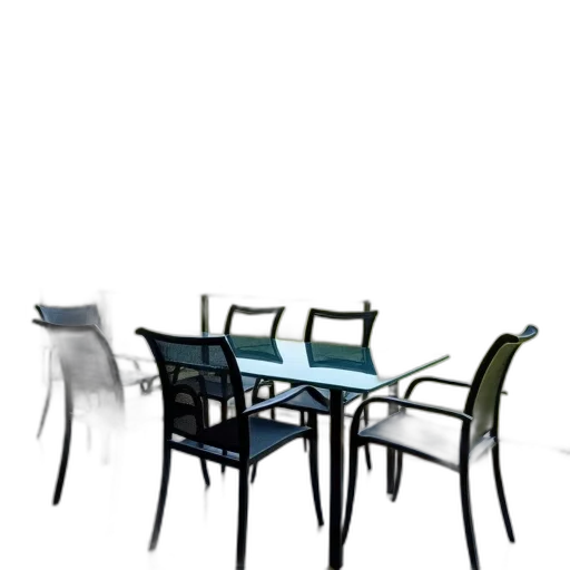 furniture, umbrella, staff, 3d render transparent PNG cut-out