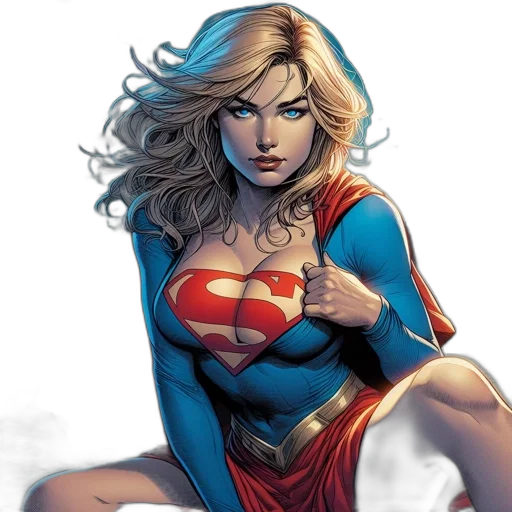 comic book art, concept art, cartoon, fantasy art transparent PNG cut-out