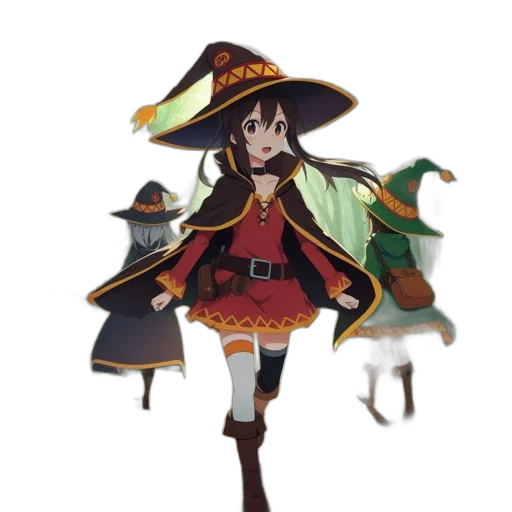 hat, staff, mask, weapon transparent PNG cut-out