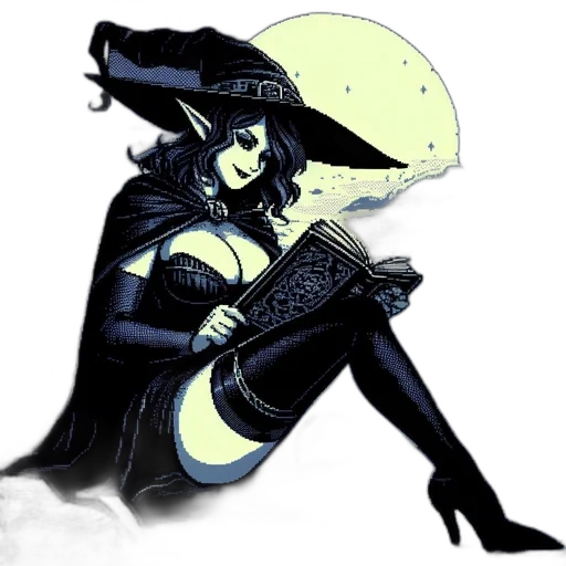 staff, mask, hat, comic book art transparent PNG cut-out