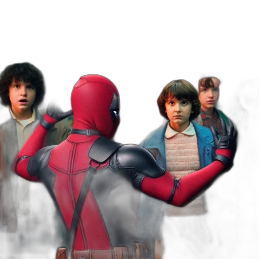 jacket, concept art, comic book art, 3d render transparent PNG cut-out