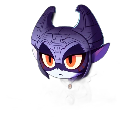 mask, dragon, creature, 3d render transparent PNG cut-out